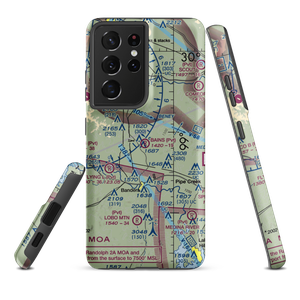 Bains Private Airport (20TS) VFR Sectional Samsung Phone Case