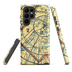 Bair Airport (MT33) VFR Sectional Samsung Phone Case