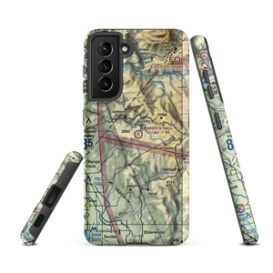 Baker & Hall Airport (77CL) VFR Sectional Samsung Phone Case