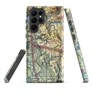 Baker & Hall Airport (77CL) VFR Sectional Samsung Phone Case