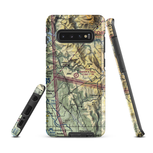 Baker & Hall Airport (77CL) VFR Sectional Samsung Phone Case