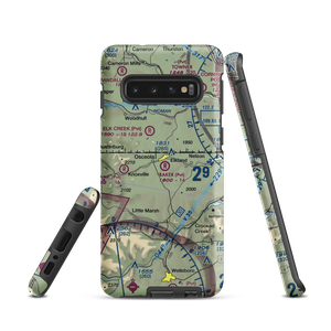 Baker Airport (PA75) VFR Sectional Samsung Phone Case