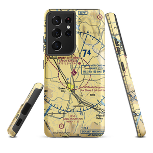 Baker City Municipal Airport (BKE) VFR Sectional Samsung Phone Case