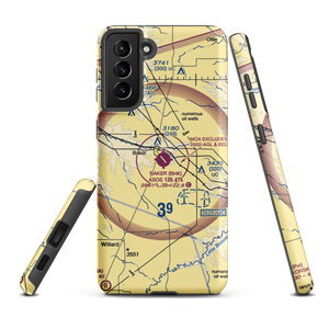 Baker Municipal Airport (BHK) VFR Sectional Samsung Phone Case