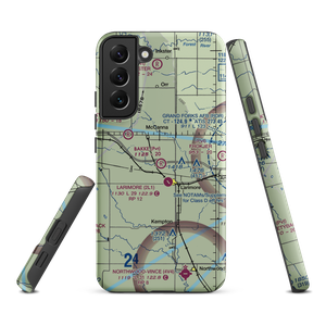 Bakke Airport (61ND) VFR Sectional Samsung Phone Case