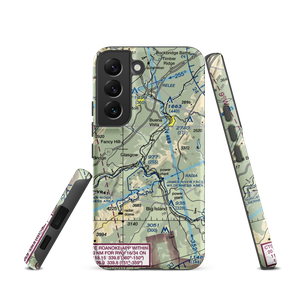 Balcony Downs Airstrip (VA43) VFR Sectional Samsung Phone Case