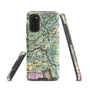 Balcony Downs Airstrip (VA43) VFR Sectional Samsung Phone Case