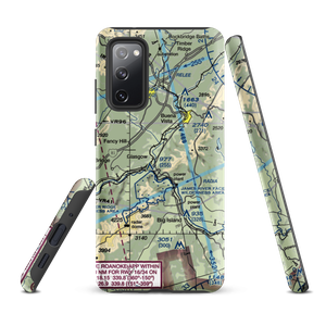 Balcony Downs Airstrip (VA43) VFR Sectional Samsung Phone Case