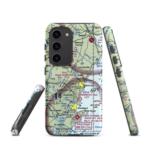 Bald Mountain Airport (ME14) VFR Sectional Samsung Phone Case