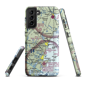 Bald Mountain Airport (ME14) VFR Sectional Samsung Phone Case