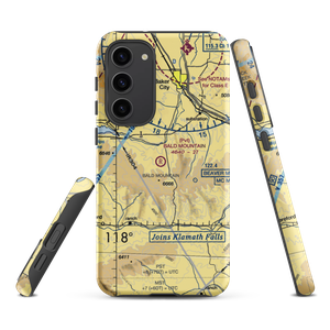 Bald Mountain Airport (OG45) VFR Sectional Samsung Phone Case