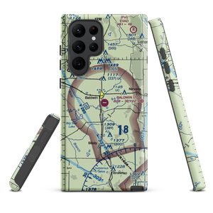 Baldwin Municipal Airport (7D3) VFR Sectional Samsung Phone Case