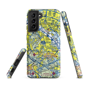 Baltimore/Washington International Thurgood Marshall Airport (BWI) VFR Sectional Samsung Phone Case