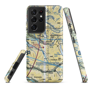 Bandera State Airport (4W0) VFR Sectional Samsung Phone Case