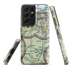 Bandit Field Airdrome Airport (5D9) VFR Sectional Samsung Phone Case