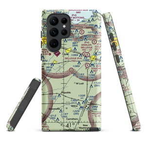 Bandit Field Airdrome Airport (5D9) VFR Sectional Samsung Phone Case