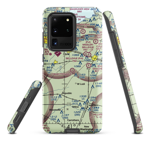 Bandit Field Airdrome Airport (5D9) VFR Sectional Samsung Phone Case