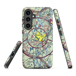 Bangor International Airport (BGR) VFR Sectional Samsung Phone Case