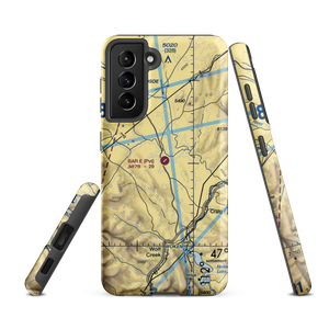 Bar E Airport (MT86) VFR Sectional Samsung Phone Case