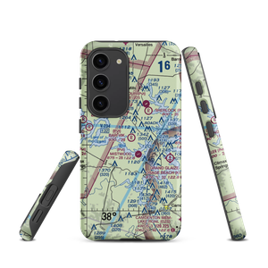 Bar-Vik Airport (MO89) VFR Sectional Samsung Phone Case