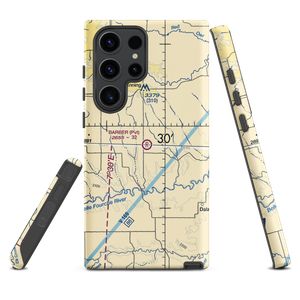 Barber Airport (SD98) VFR Sectional Samsung Phone Case