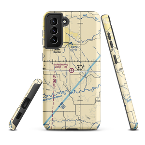 Barber Airport (SD98) VFR Sectional Samsung Phone Case