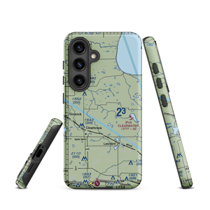 Bardwell Airstrip (72MN) VFR Sectional Samsung Phone Case