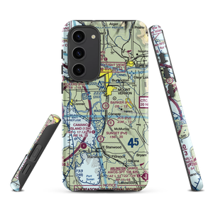 Barker Airport (WA07) VFR Sectional Samsung Phone Case