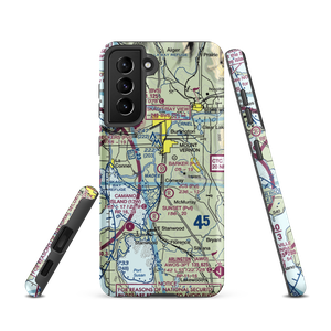 Barker Airport (WA07) VFR Sectional Samsung Phone Case