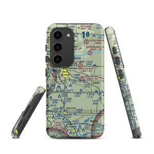 Barlet's Base Airport (MO33) VFR Sectional Samsung Phone Case