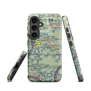 Barlet's Base Airport (MO33) VFR Sectional Samsung Phone Case