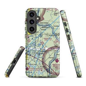 Barnes Airport (5MN5) VFR Sectional Samsung Phone Case