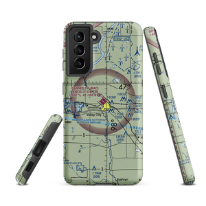 Barnes County Municipal Airport (BAC) VFR Sectional Samsung Phone Case