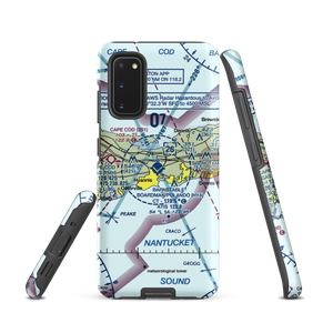 Barnstable Municipal Boardman Polando Field (HYA) VFR Sectional Samsung Phone Case