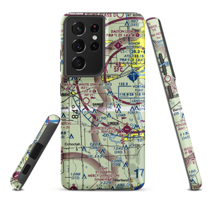 Barnstormers 5 Airport (16MI) VFR Sectional Samsung Phone Case