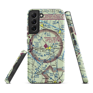 Barnwell Regional Airport (BNL) VFR Sectional Samsung Phone Case