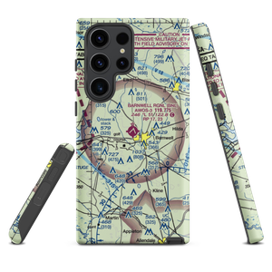 Barnwell Regional Airport (BNL) VFR Sectional Samsung Phone Case