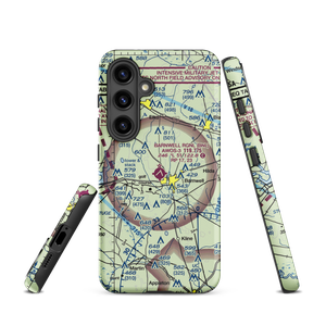 Barnwell Regional Airport (BNL) VFR Sectional Samsung Phone Case