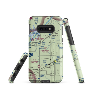 Barron Aviation Airport (MO11) VFR Sectional Samsung Phone Case