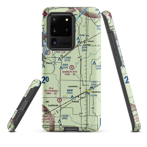 Barron Aviation Airport (MO11) VFR Sectional Samsung Phone Case