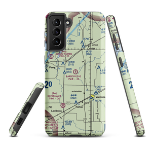 Barron Aviation Airport (MO11) VFR Sectional Samsung Phone Case