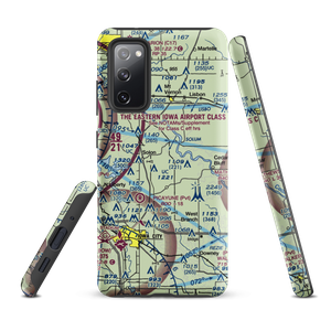 Bartlett Field (IA25) VFR Sectional Samsung Phone Case