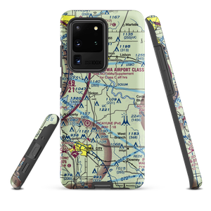 Bartlett Field (IA25) VFR Sectional Samsung Phone Case