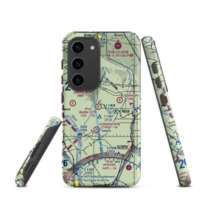 Basin City Airfield (97WA) VFR Sectional Samsung Phone Case