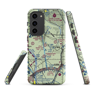 Basin City Airfield (97WA) VFR Sectional Samsung Phone Case
