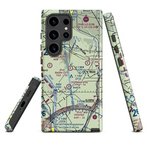 Basin City Airfield (97WA) VFR Sectional Samsung Phone Case