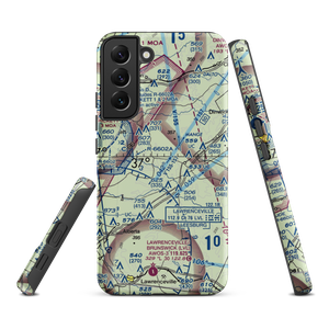 Baskerville Airport (VA76) VFR Sectional Samsung Phone Case