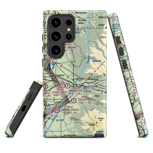 Basl Hill Farms Airport (7OR2) VFR Sectional Samsung Phone Case