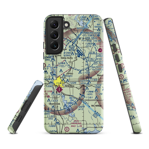 Bass Aero Airport (OK17) VFR Sectional Samsung Phone Case