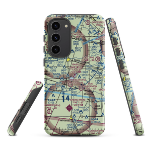 Bass Lake Seaplane Base (01L) VFR Sectional Samsung Phone Case